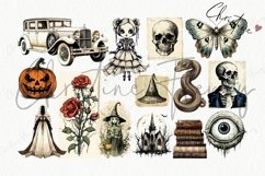 Vintage Goth Clipart Bundle Product Image 5