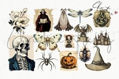 Vintage Goth Clipart Bundle Product Image 8