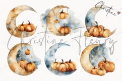 Autumn Nights Clipart Bundle Product Image 5