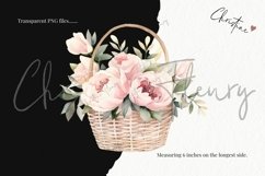 Huge Blush Pink Valentine Clipart Bundle | Valentine PNG Product Image 3