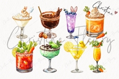 Easter Cocktail Clipart Bundle Product Image 5