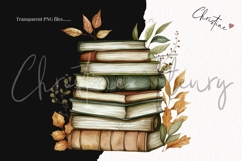 Fall Wiccan Books Clipart | Fall PNG Product Image 3