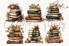 Fall Wiccan Books Clipart | Fall PNG Product Image 4