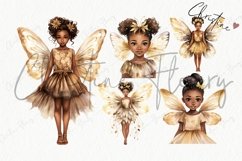 Golden African Fairy Clipart Product Image 4
