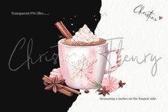 Watercolor Merry Pinkmas Mega Bundle | Christmas Sublimation Product Image 3