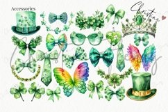 Watercolor Valentine Pets Of Luck Creator | St Patrick&#039;s PNG Product Image 8