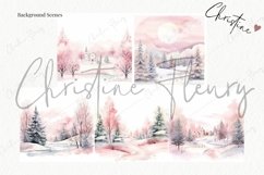 Watercolor Pink Magic Clipart Bundle Product Image 7