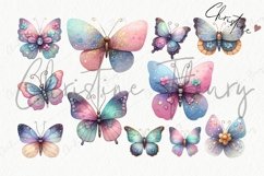 Sparkly Butterfly Clipart | Fantasy PNG Product Image 4