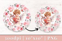 Valentines Cupid Wind Spinner | Valentine Sublimation Product Image 2