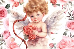 Valentines Cupid Wind Spinner | Valentine Sublimation Product Image 3