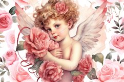 Valentines Cupid Wind Spinner | Valentine Sublimation Product Image 3