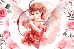 Valentines Cupid Wind Spinner | Valentine Sublimation Product Image 3