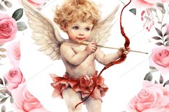 Valentines Cupid Wind Spinner | Valentine Sublimation Product Image 3