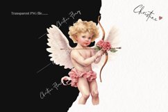 Watercolor Cupid PNG | Valentine&#039;s Day Clipart Product Image 2