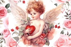 Valentines Cupid Wind Spinner | Valentine Sublimation Product Image 3