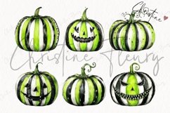 Whimsical Afterlife Pumpkins Clipart Bundle Product Image 5