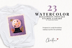 Halloween Stamp Clipart Bundle Product Image 2