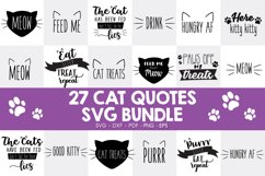 Cat Quotes Cutting Files Product Image 3