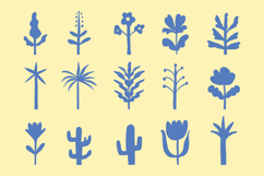 Abstract Floral Plant Shapes Collection Product Image 1