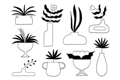 Minimalist Plant Line Art Bundle Product Image 1