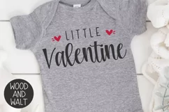 Little Valentine SVG |Kids Valentine's Day Cut File Product Image 1