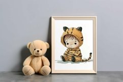 Wooden Frame Smart Mockup PSD &amp; JPG Template Graphic Product Image 3