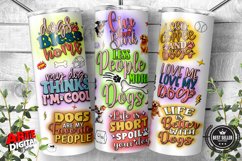 Life Is Better With dogs | Dog lover PNG | 20oz tumbler Product Image 1