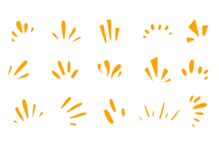 Sunburst Rays SVG Bundle Abstract Light Burst Elements Product Image 1