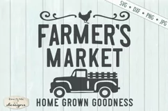 Farmers Market | Old Truck SVG Product Image 2