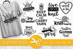 Knitters Gonna Knit Cutting Files Product Image 1