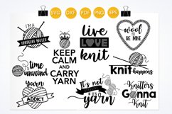 Knitters Gonna Knit Cutting Files Product Image 2