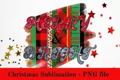 Christmas Sublimation Design. PNG files for Sublimation Product Image 2
