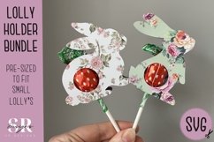 Easter lolly holder bundle | Paper cutting |rabbit lolly Product Image 1