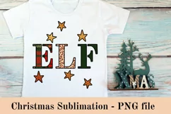 Christmas PNG Sublimation Design. Sublimation for t-shirt Product Image 3