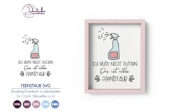 Muss nicht putzen SVG | Feenstaub SVG Product Image 1