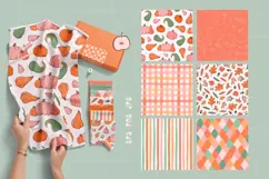 13 Autumn seamless patterns EPS PNG JPG Product Image 3