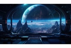 digital backdrop futuristic background Product Image 1