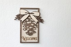 Welcome Sign Laser Cut Files | Welcome Sign SVG Product Image 4