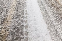 snow on the road Product Image 1
