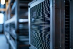 Industrial air conditioner cooling system operating in serve Product Image 1