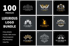 100 Luxurious Logo Bundle Product Image 1