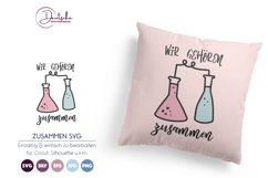 Wir gehören zusammen SVG | Chemie SVG Product Image 1