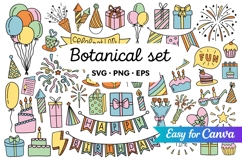 Birthday Party Clipart Product Image 1