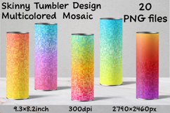 Skinny Tumbler. Skinny Tumbler Sublimation. Tumbler Design Product Image 1