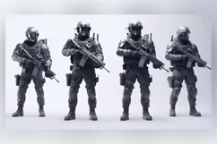 Defenders of Freedom Soldiers at the Ready 43 Product Image 2
