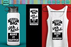 Water Bottle SVG | Workout Shirt SVG | Motivational SVG Product Image 1