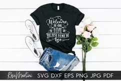 Welcome To Our Hive The Best Place To Bee SVG Welcome Sign Product Image 5