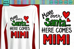SVG File Christmas Mimi Saying, Funny Mimi SVG. Holiday SVG Product Image 1