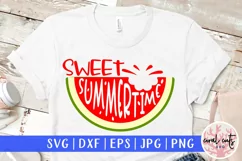 Sweet summertime - Summer SVG EPS DXF PNG Cut File Product Image 1