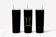 Zodiac sign gemini tumbler,20 oz skinny tumbler sublimation Product Image 2